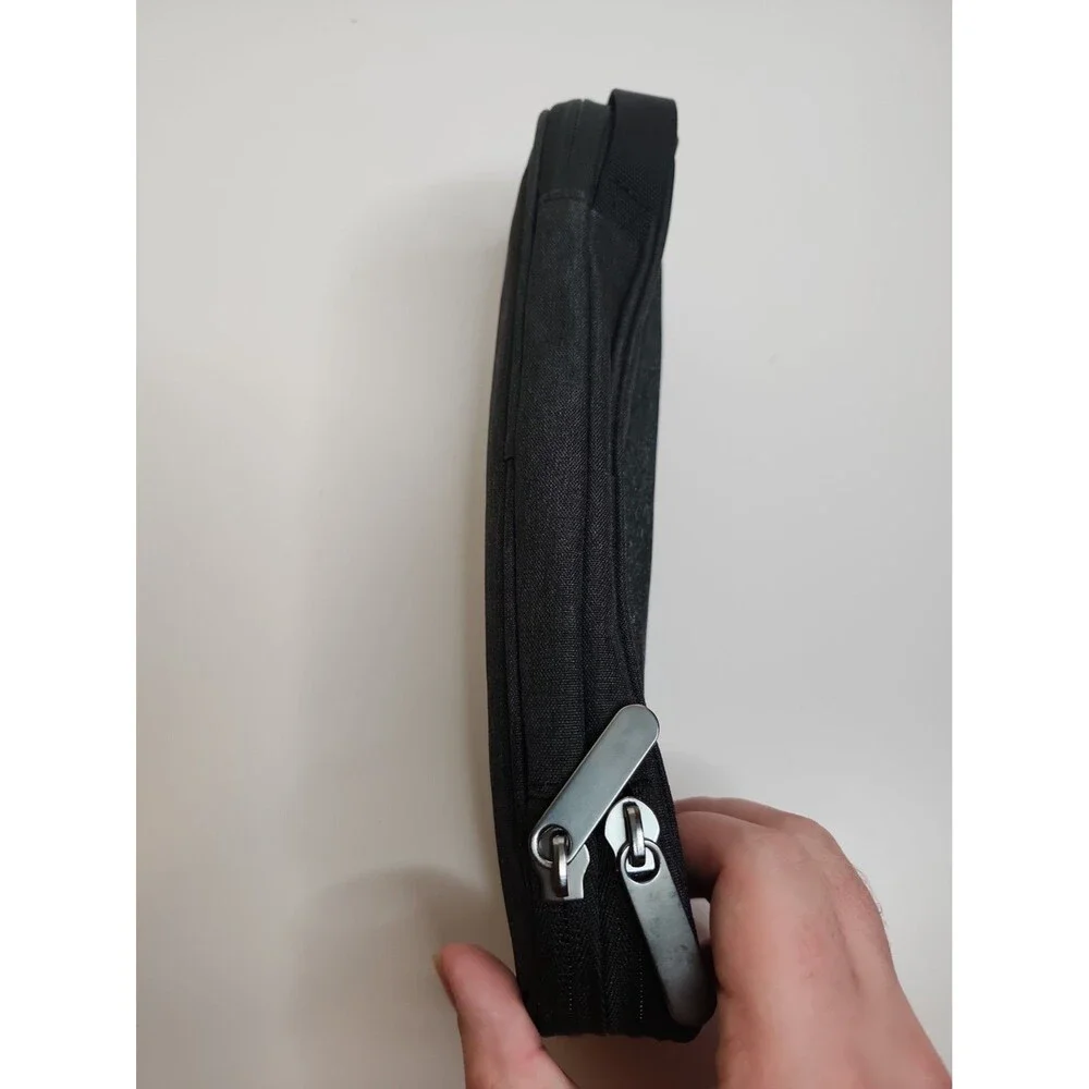 SIDE BY SIDE - Premium Pouch Organizer for Tech Gray Carry Travel Bag